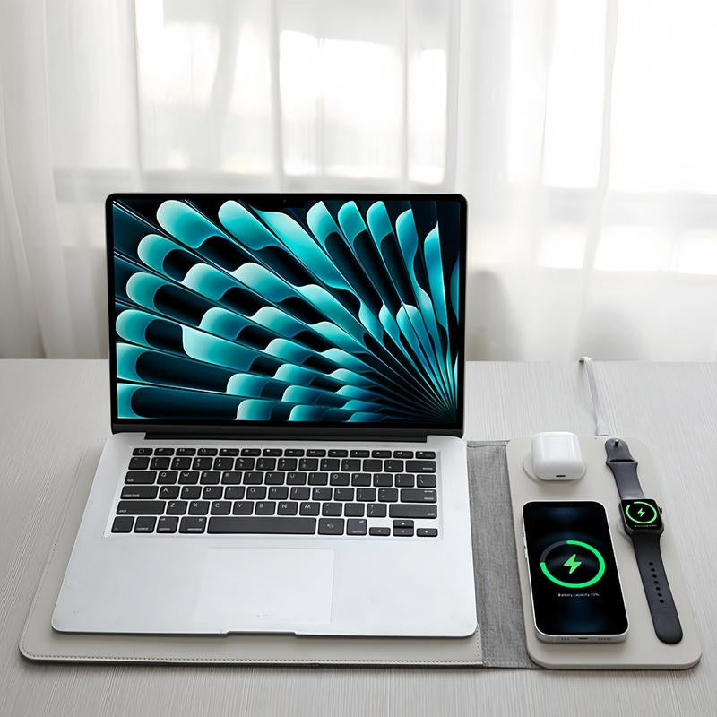 5 in 1 Wireless Charger, Multifunctional Wireless Charger, Multipurpose Laptop Phone Charging Station, Phone Accessories for Home Office