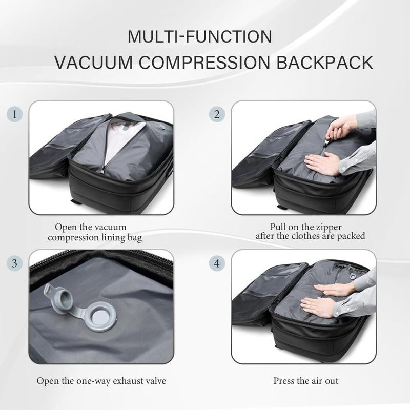 TRAVELPRO Vacuum Backpack | 60L Space-Saving Adventure Bag