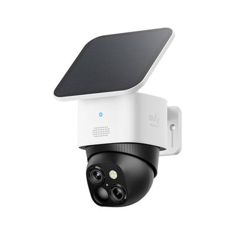 Eufy Security Solocam S340, Solar Security Cameras Wireless Outdoor, Cameras for Home Security and Eufy Security by Anker Smarttrack Link (Black, 1-Pack), Android Not Supported, Works with Apple Find My (Ios Only)