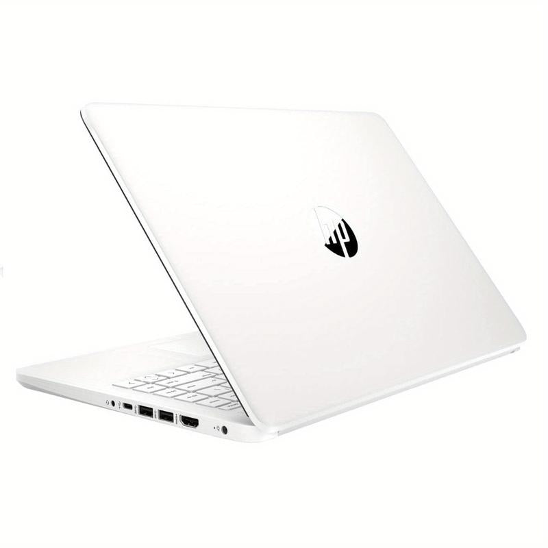 HP 14" White Ultral Light Laptop, for Students and Business, Intel Quad-Core Processor,Up to 16GB RAM, 64GB Emmc+256Gb SD Card,Long Battery Life, Wi-Fi, Win11 H in S,With Gaming Mouse